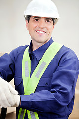 Image showing Portrait Of Confident Foreman