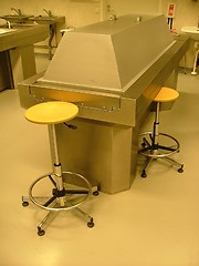 Image showing autopsy room in a medical faculty