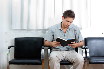 Image showing Man In Waiting Room