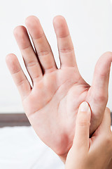 Image showing Hand Massage