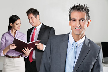 Image showing Confident Businessman Smiling