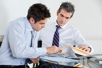 Image showing Businessmen Working In Office