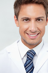 Image showing Male Dentist smiling