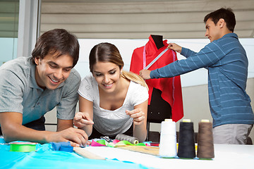 Image showing Tailors At Work