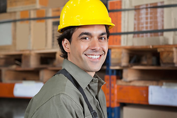 Image showing Young Foreman In Hardhat