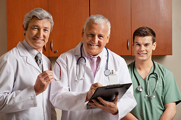 Image showing Happy Doctor With Colleagues