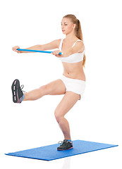 Image showing Fitness woman