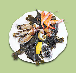 Image showing Seafood platter