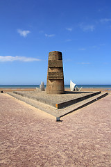 Image showing  Omaha Beach Memorial