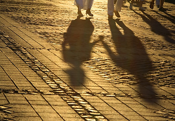 Image showing Romantic shadows