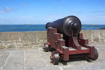 Image showing medieval cannon