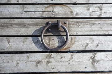 Image showing antique door knocker 