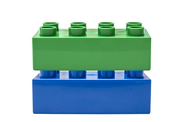 Image showing colorful building block