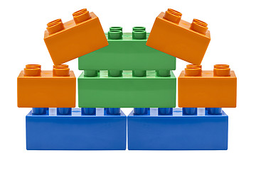 Image showing colorful building block