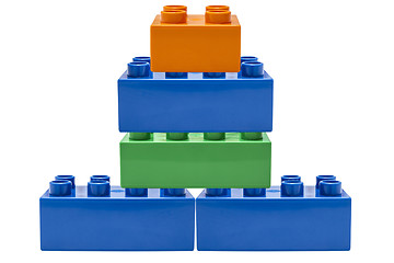 Image showing colorful building block