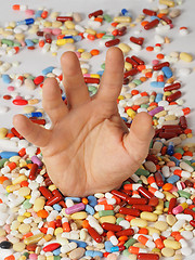 Image showing Drug addiction concept