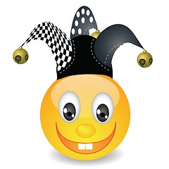 Image showing smile in a jester hat