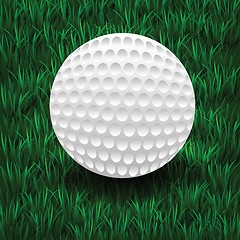 Image showing golf ball