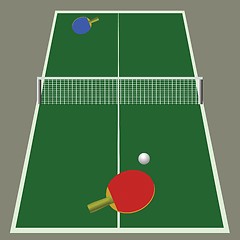 Image showing ping pong game