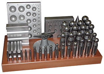 Image showing Set molds