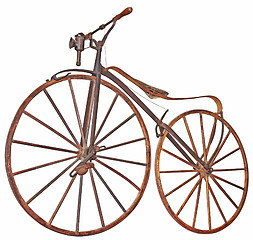 Image showing Old bicycle