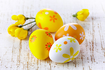 Image showing Easter eggs