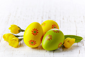 Image showing Easter eggs