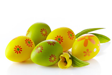 Image showing Easter eggs