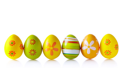 Image showing Easter eggs