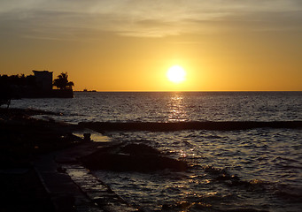 Image showing sundown in Mexico