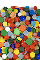 Image showing Bottle Caps Background