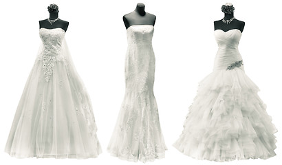 Image showing Wedding Dresses Cutout