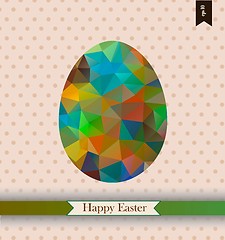 Image showing Easter greeting card with place for your text