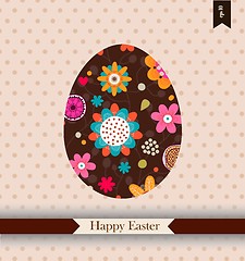 Image showing Easter greeting card with place for your text