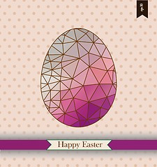 Image showing Easter greeting card with place for your text