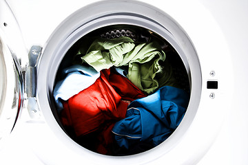 Image showing Clothes in laundry