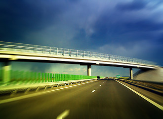 Image showing Modern Highway