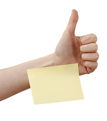 Image showing One Post it