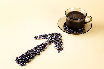 Image showing Cup with coffee