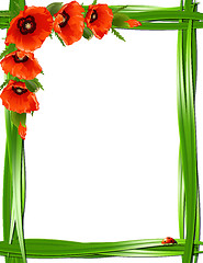 Image showing Floral frame