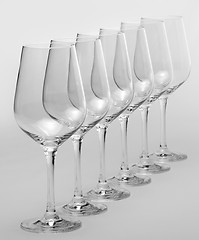 Image showing wine glasses