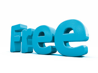 Image showing 3d word free