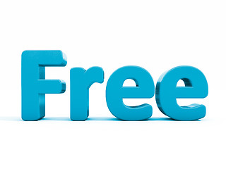 Image showing 3d word free