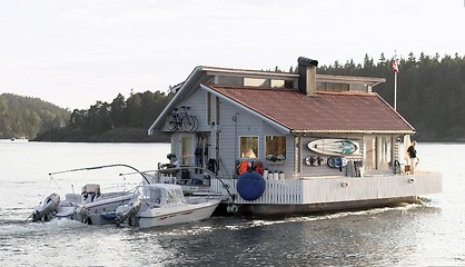 Image showing Houseboat