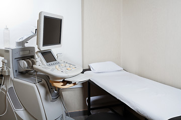 Image showing Ultrasound Equipment At Clinic