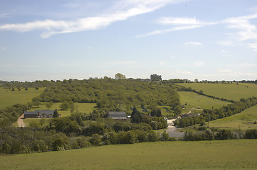 Image showing Across the valley