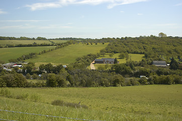 Image showing Across the valley