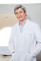 Image showing Radiologist Standing With Hands In Pockets