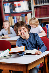 Image showing Happy Schoolboy