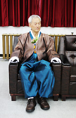 Image showing Elderly South Korean man